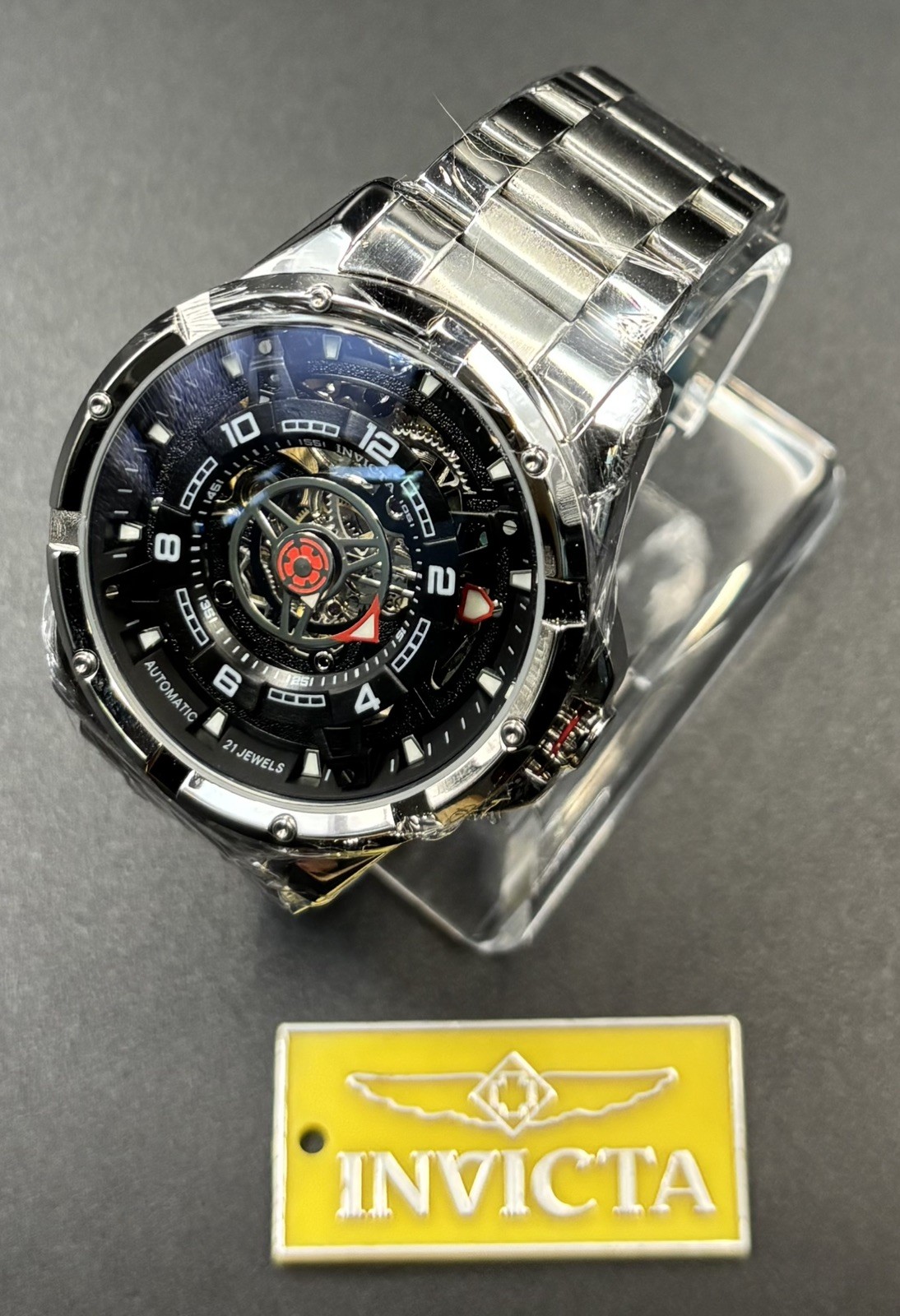 Invicta Racing Interpoint AUTOMATIC 43.5mm Stainless Steel Men’s 70082 – NEW