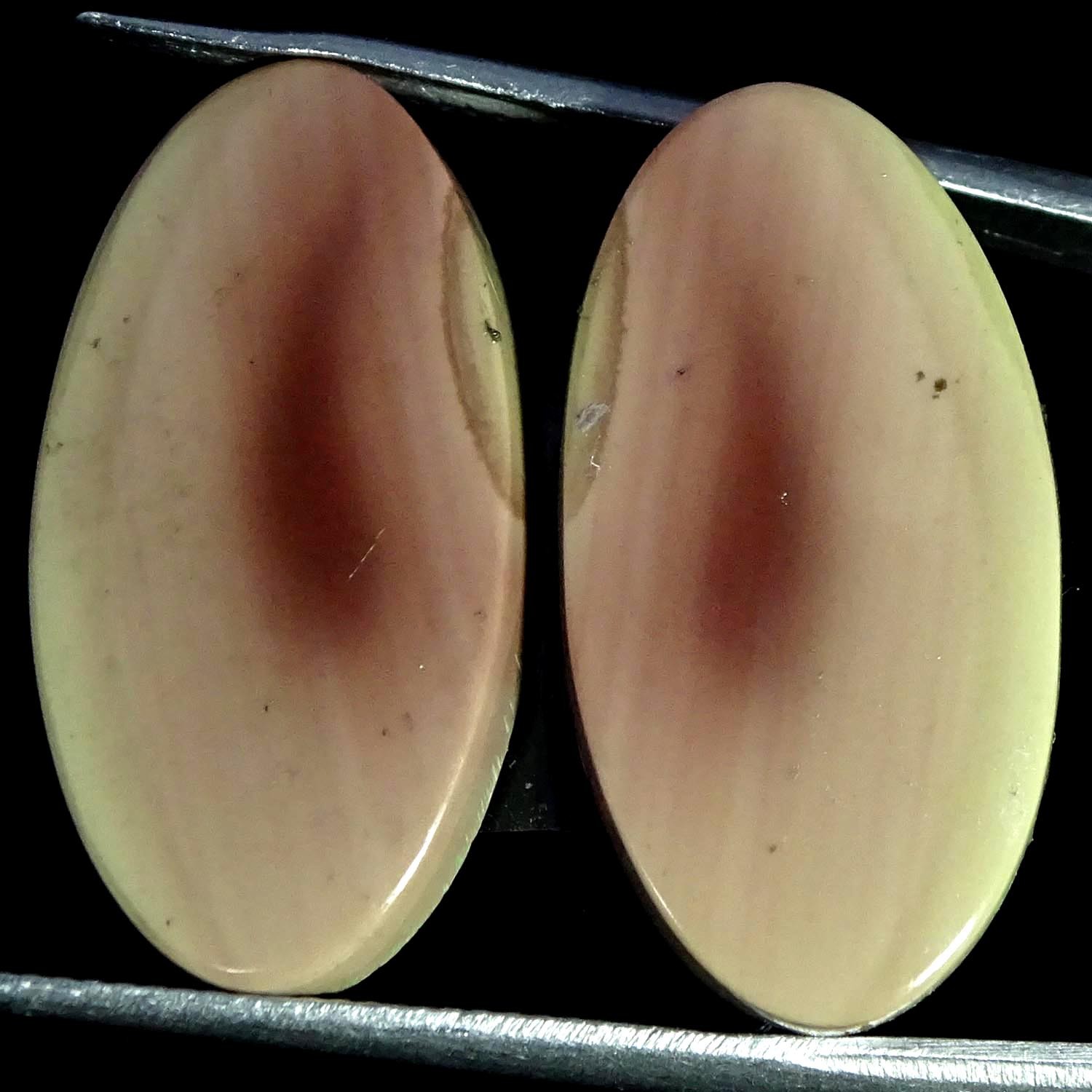 25.40Cts Imperial Jasper Bracelet Making Oval Cabochon Natural 13X25X4MM