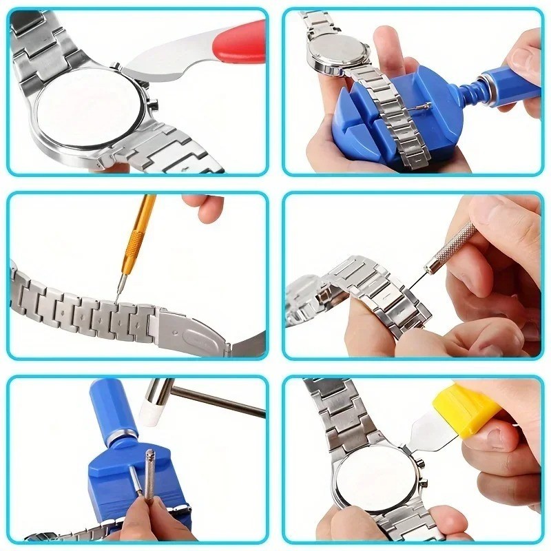 Eventronic Watch Repair Kit Professional Watch Battery Replacement Tool Kit NEW