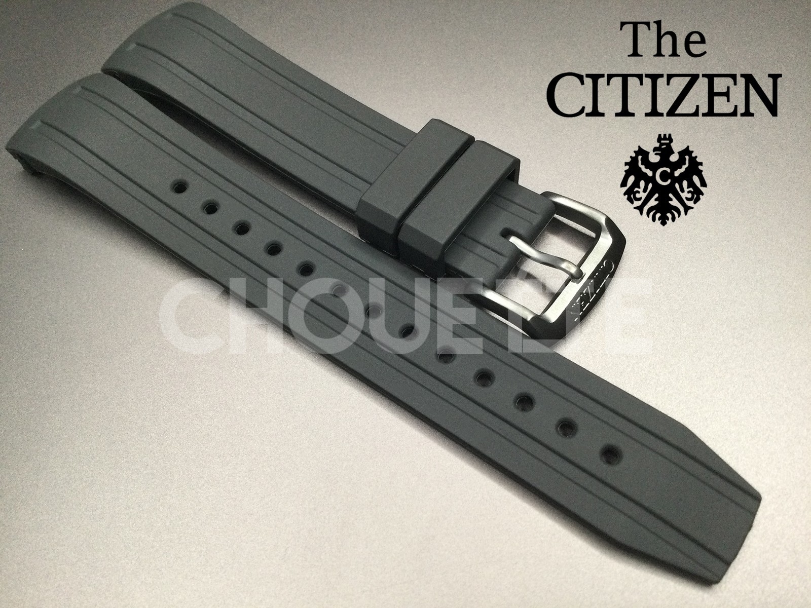 OEM Citizen Promaster Marine NY0075-12L, BN0205-10L 22mm Black Rubber Watch Band