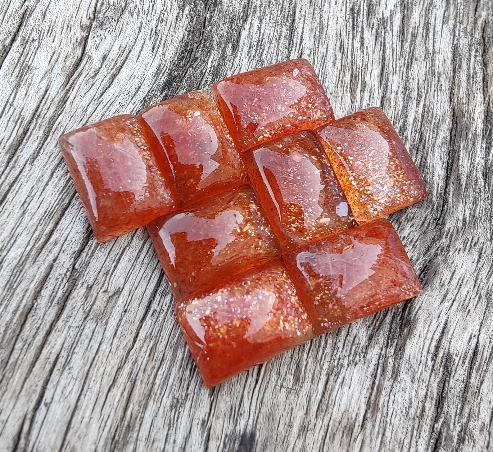 Natural Sunstone Rectangle Cabochon 6x8mm To 12x16mm Loose Gemstone