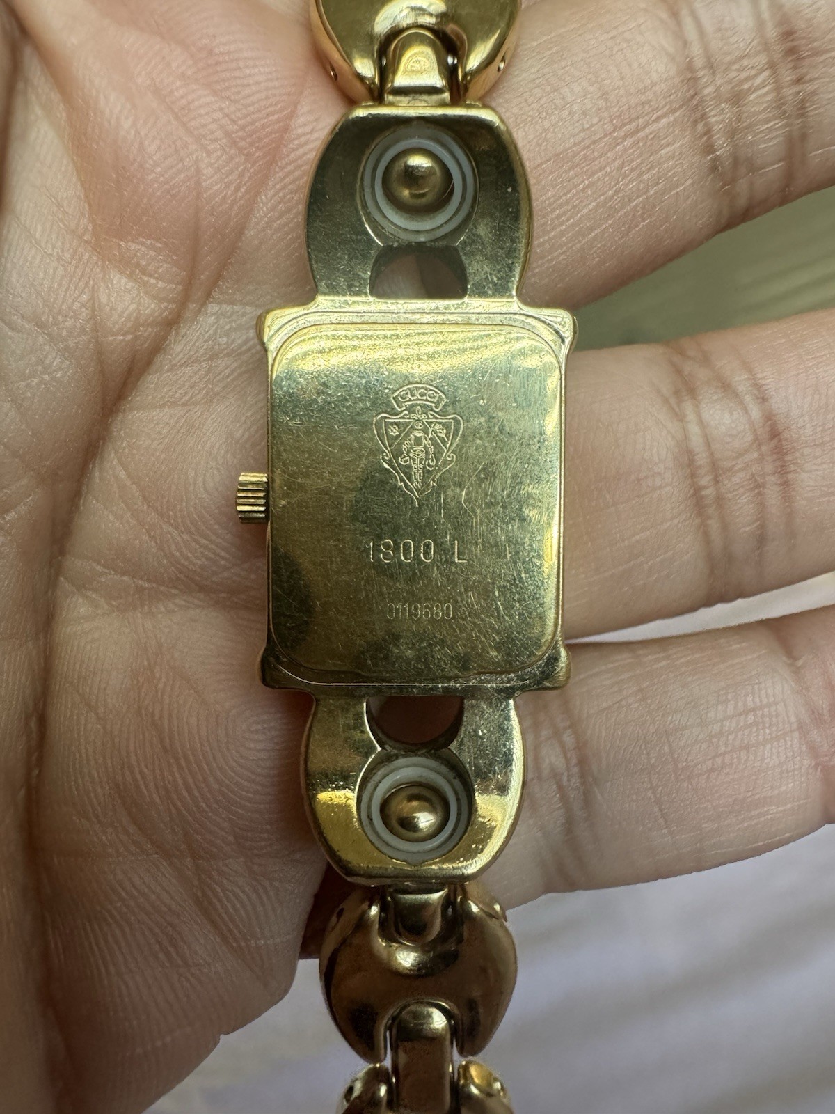 Gucci 1800L Gold Plated Women’s Watch (NR866), Vintage, Pinterest watch.