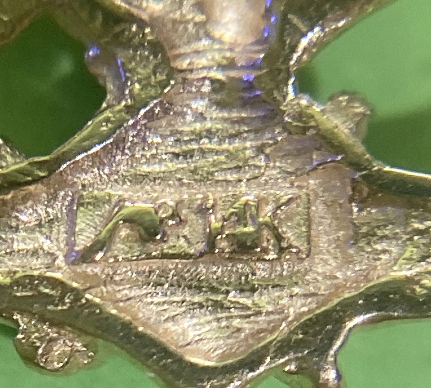 14k Gold Seamans Fisherman’s Anchor Cross by Michael Anthony 3.2 GRAMS