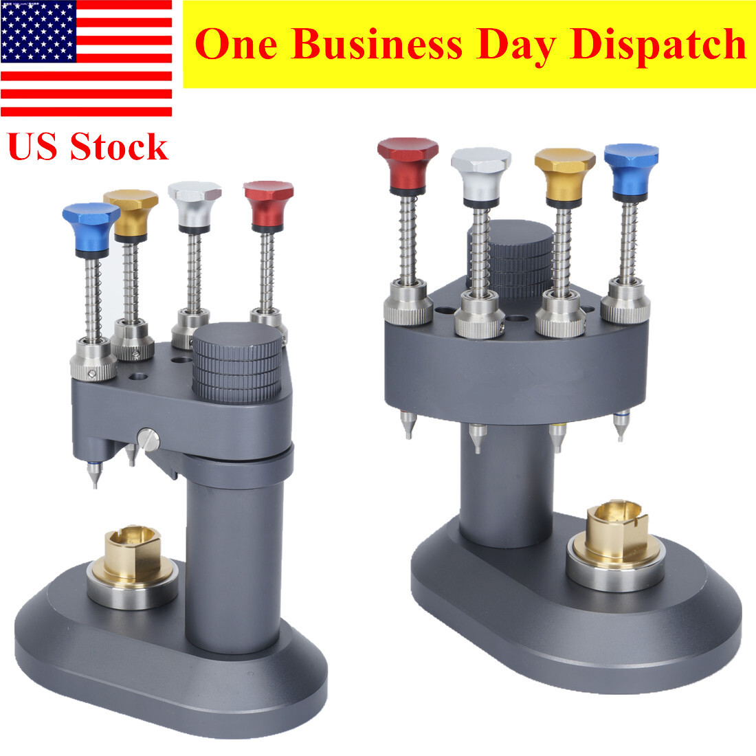 4-Pin Watch Hand Presser High-Precision Watchmakers Setting Fitting Repair Tool