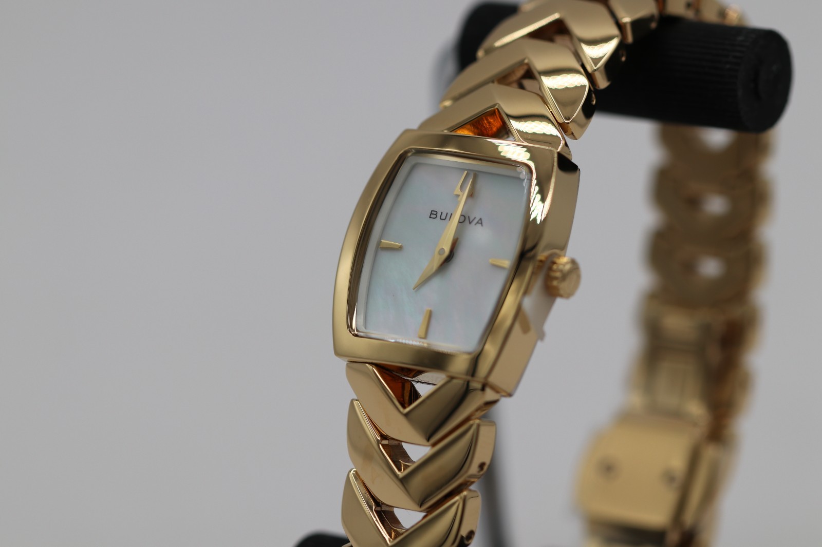 Bulova Classic 97L183 Mother of Pearl Dial Gold SS Women’s Watch | MSRP $550