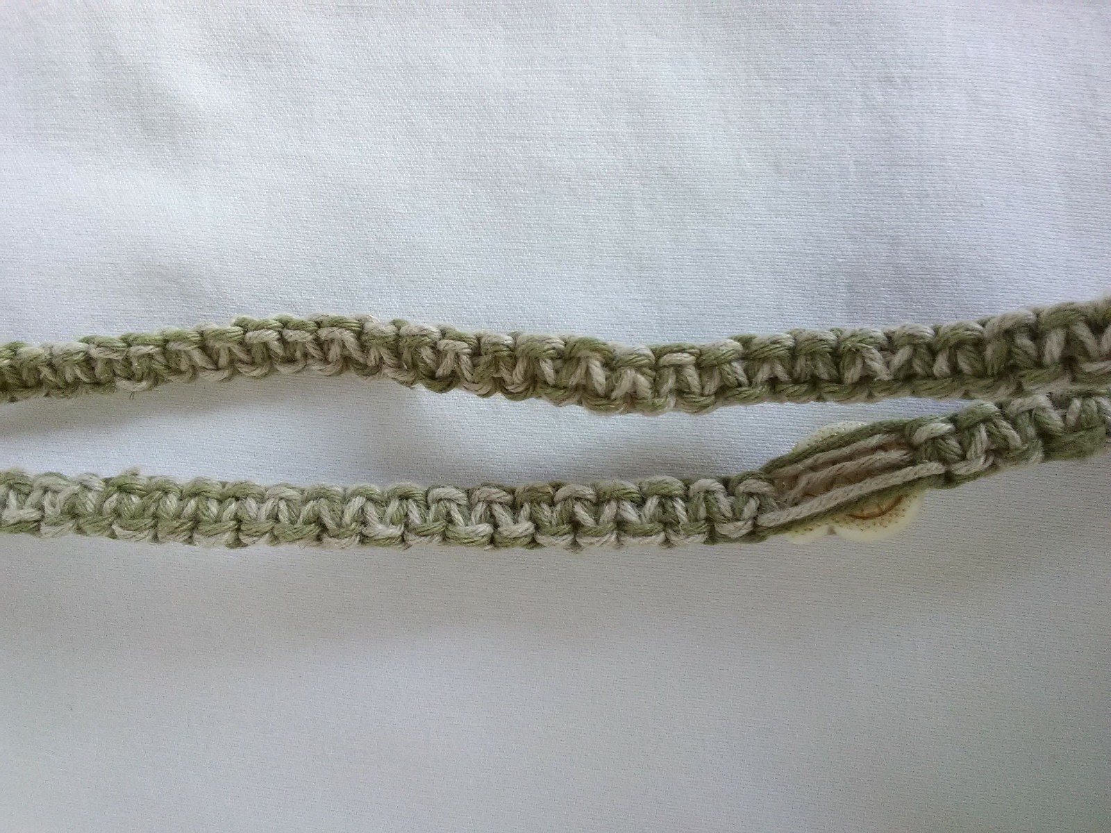 HEMP SURFER BOHO NECKLACE 26″ adj Unisex Macrame Hippie USA Seller New