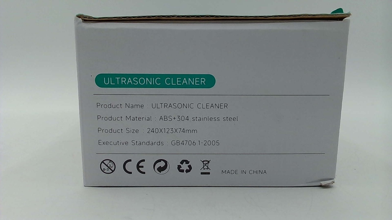 Ultrasonic Cleaner, 50Khz Ultrasonic Jewelry Cleaner Machine, 17Oz Grey