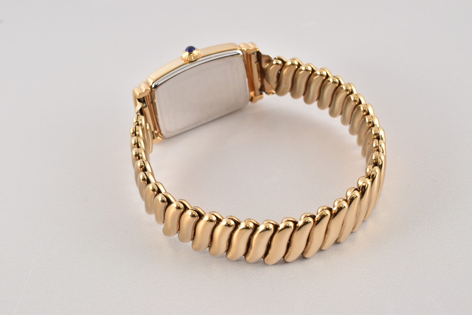 N MINT Hamilton 6248 Tonneau Vintage Watch Gold Dial Small Second Ladies Women