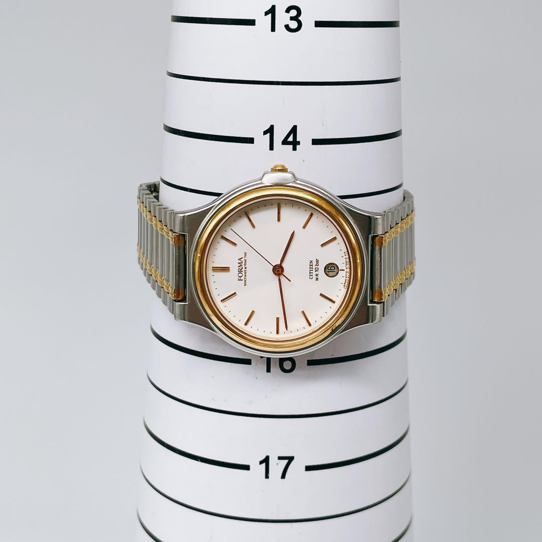 New battery/working condition: Citizen Forma men’s vintage watch 4710-470176