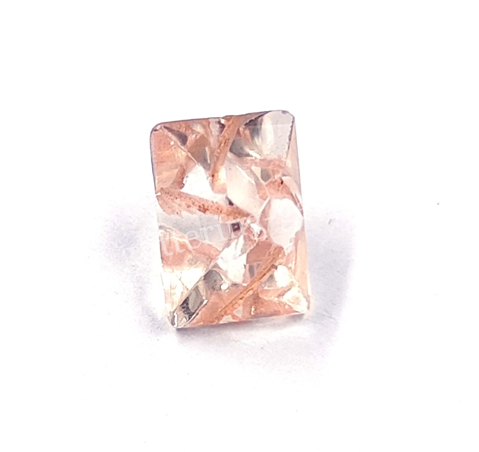 15 Ct Certified Raw Diamond Colorless F-Color CVD FL-Clarity Loose Gemstone 25F