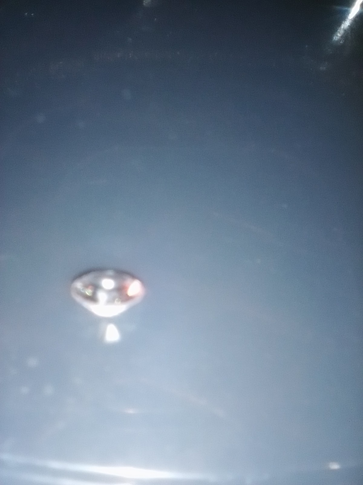 White/Colorless Transparent Oval Cut Faceted Loose Glass Gemstone, 1 Piece