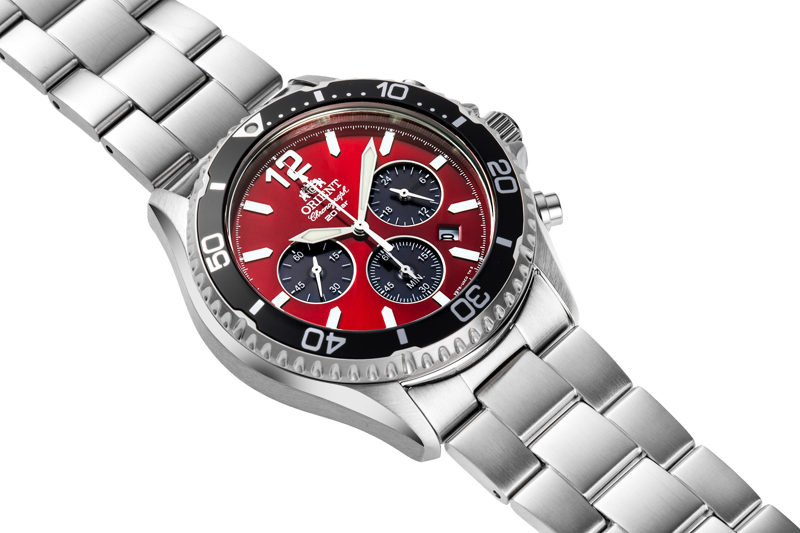 Orient Solar Quartz Panda Chronograph RA-TX0207R10B RA-TX0207R
