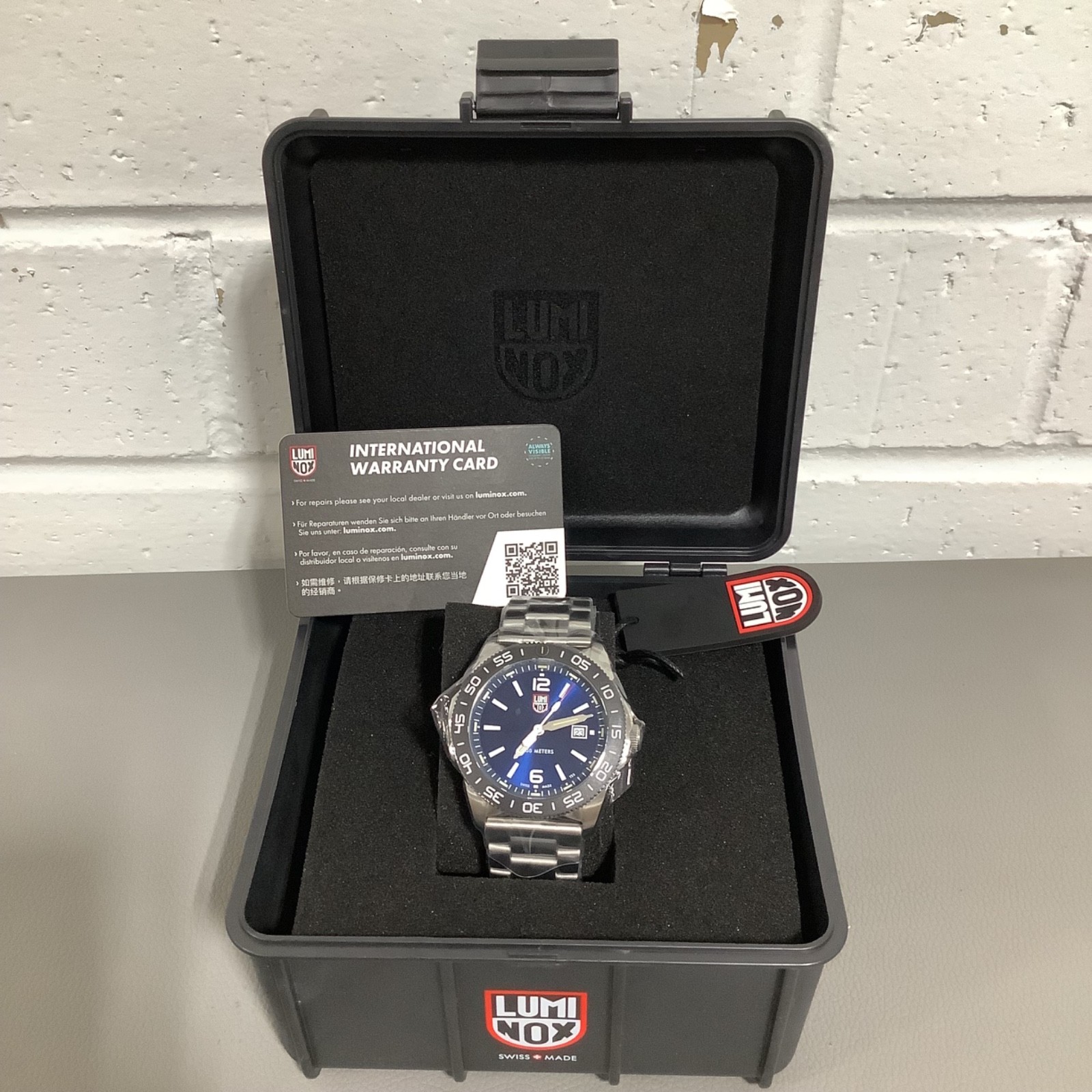 Luminox Pacific Diver Ripple 3123.M- Swiss Quartz, Sapphire Crystal Dial 39mm