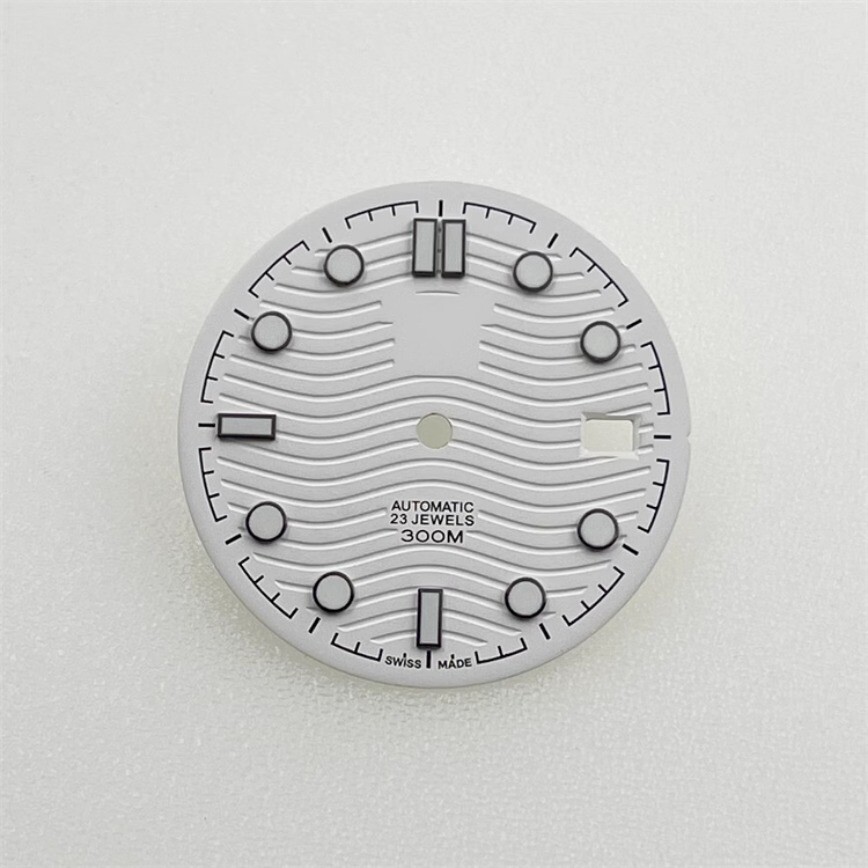 Seamaster Dial Blue-green Luminous Disk Dial 31mm for NH35/NH36 Movement