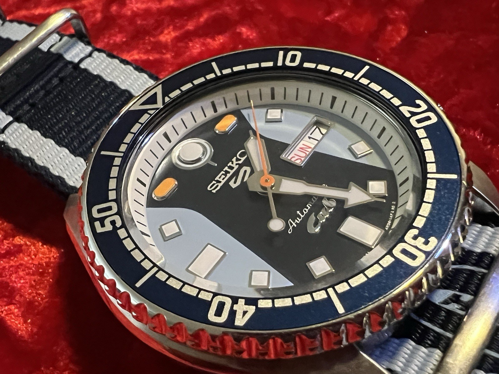 Seiko 5 Sports Honda Super Cub Limited Edition-42.5mm Blue