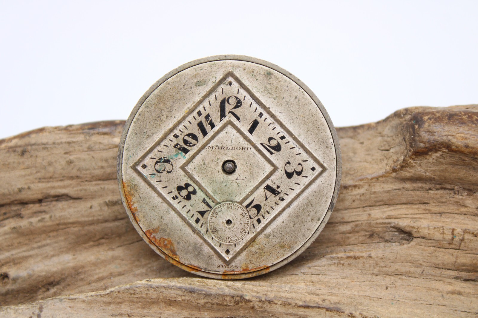 MARLBORO A. REYMOND SWISS MEN’S POCKET WATCH MOVEMENT 7j 39mm FOR REPAIR (SC2)
