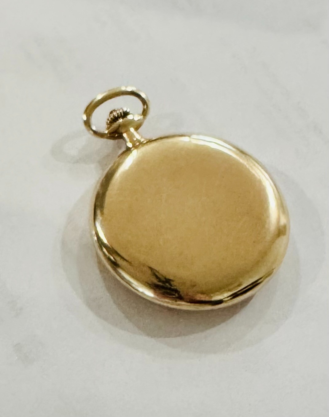 A. Lange & Söhne 14k Gold Hunter’s Pocket Watch Savonette + 14k Fob, Circa 1925