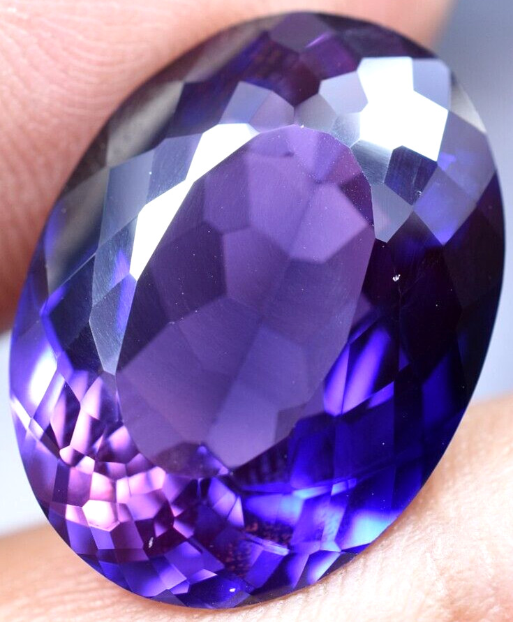 Natural 19.30 Ct Boysenberry Sapphire GGL Certified fabulous Loose Gemstone