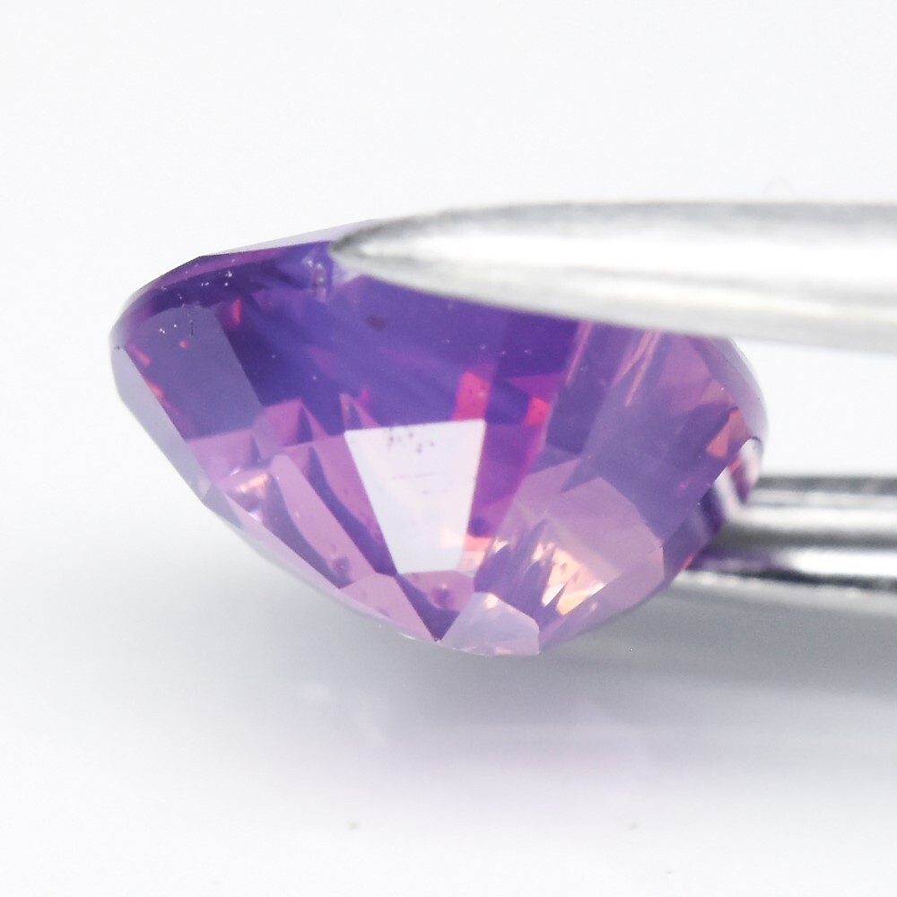 💎 1.27ct VS Heart Natural Pinkish Purple Sapphire – Unheated, Mozambique Gem