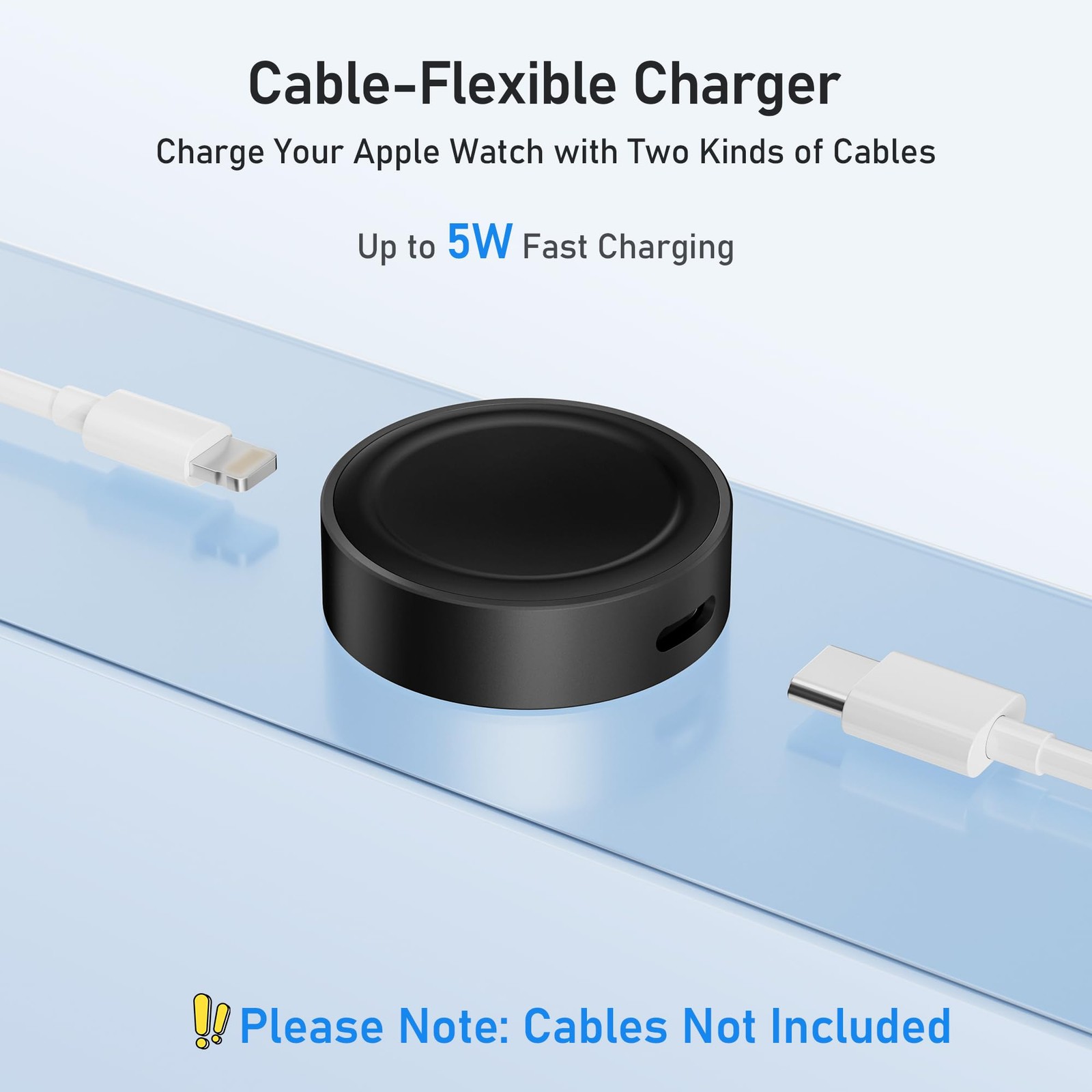 for Apple Watch 11 USBC Charger,5W Fast Wireless Smartwatch Adapter