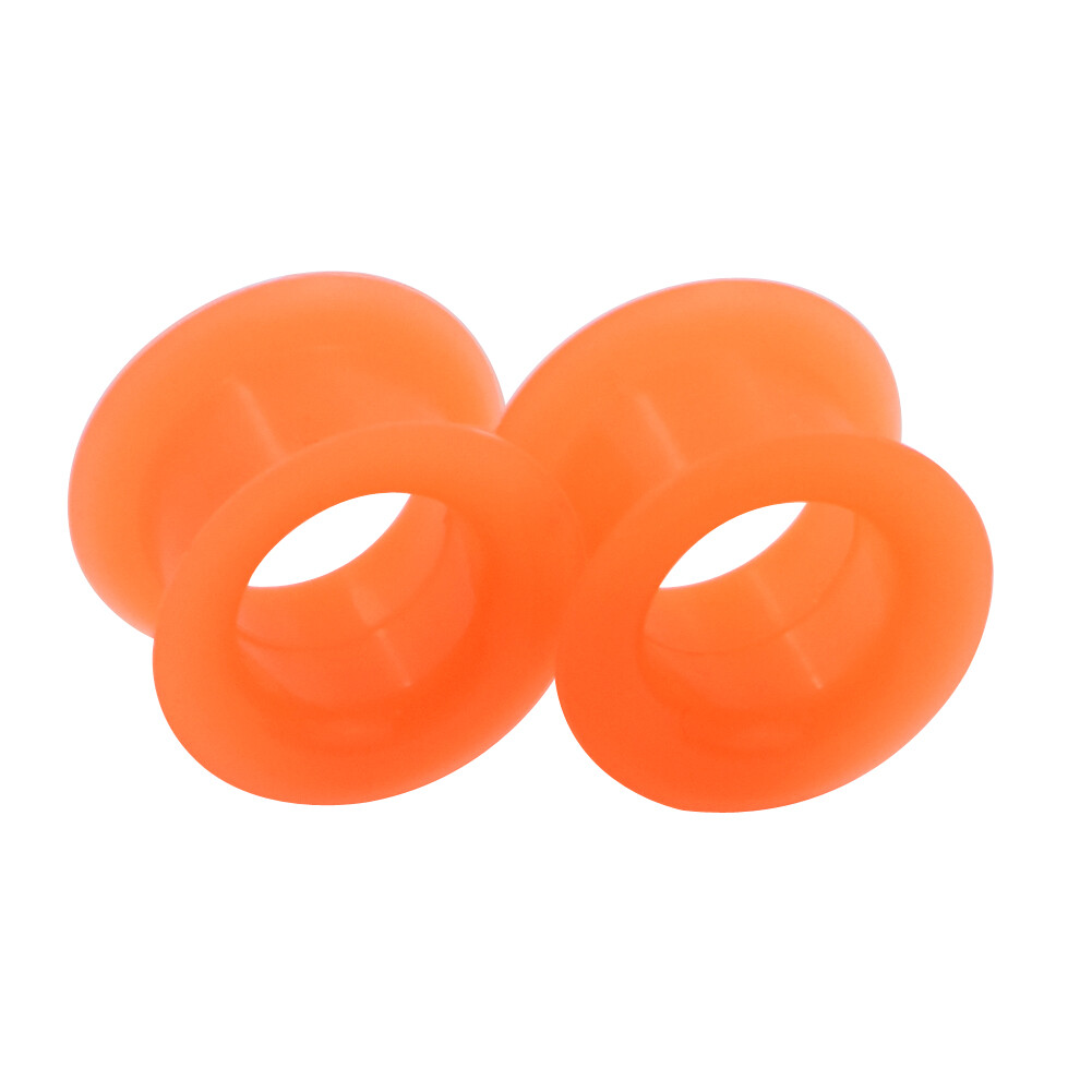 20PCS Silicone Ear Tunnels Plugs Set Earskin Ear Gauges Expander Stretching Kit
