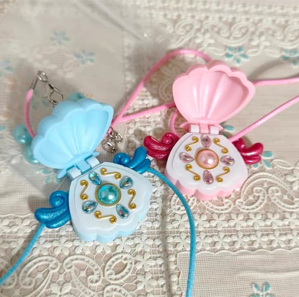 Handmade Pichi Pichi Pitch Openable Pendant Mermaid Melody Necklace Luchia Hanon