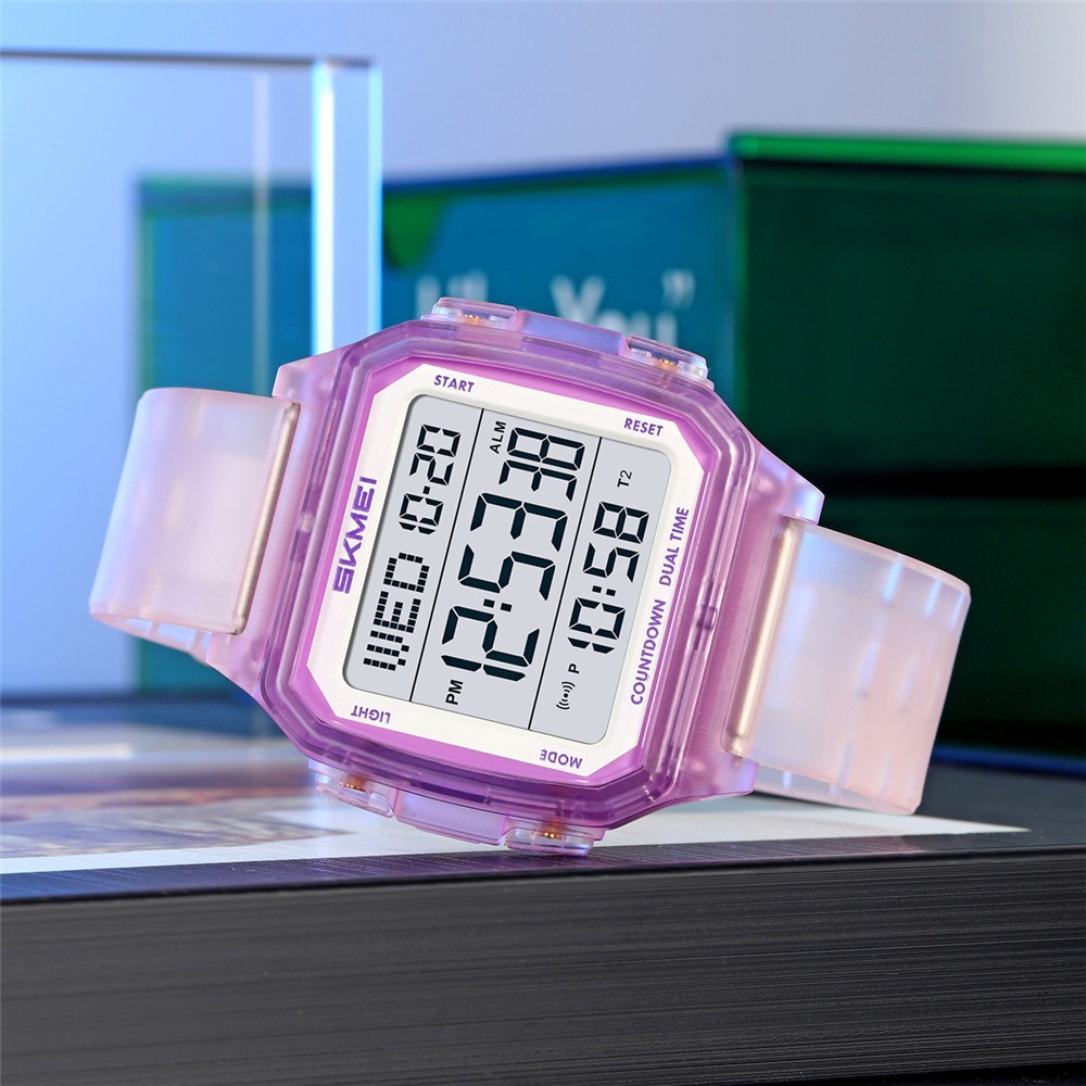 SKMEI Men Watch Electronic Sport Watch LED Alarm Watch Boys Digital Wristwatch