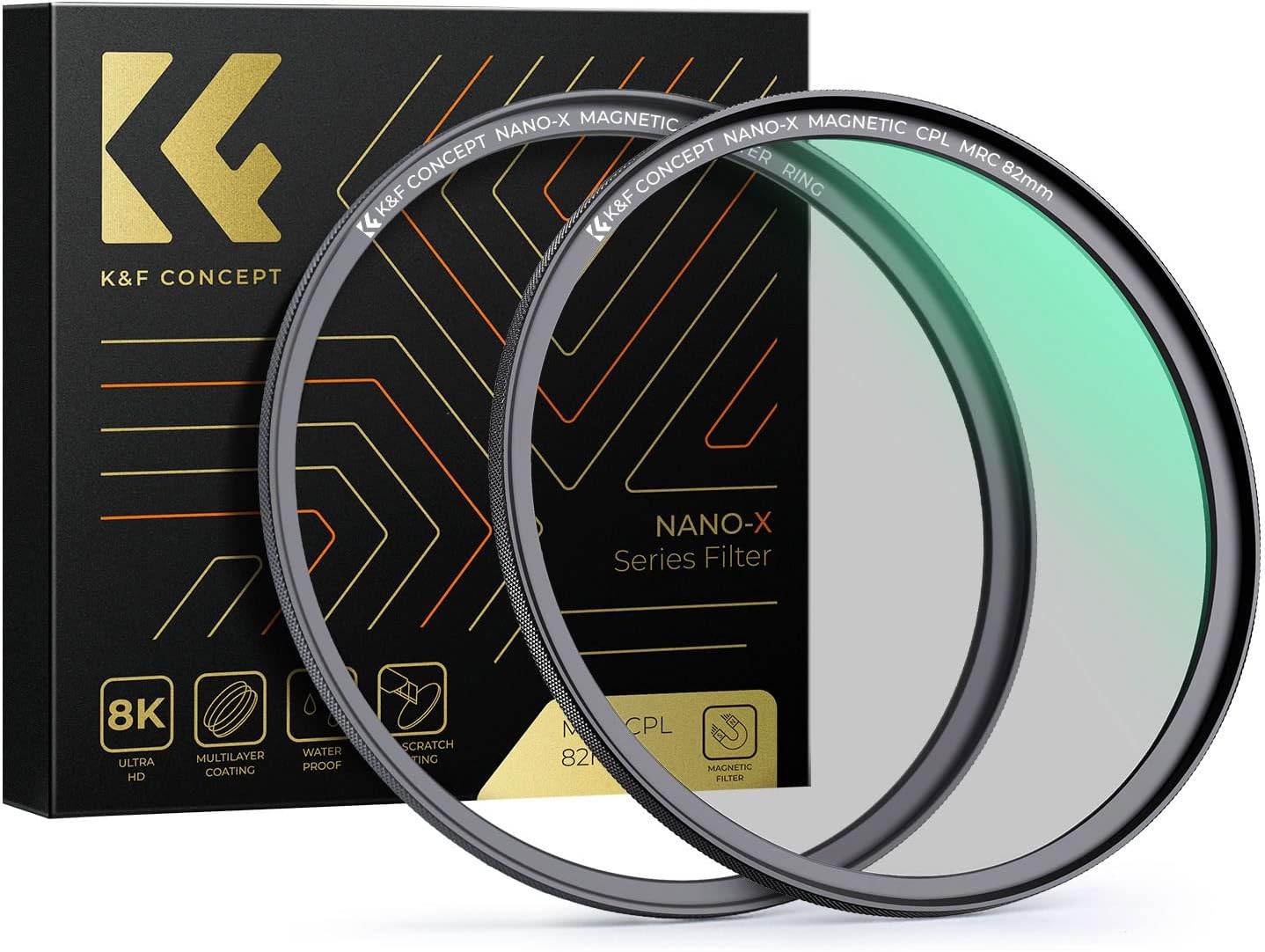 67Mm Magnetic Polarizing Filter + Magnetic Basic Ring Kit | 1S Swap, Magnetic Fi