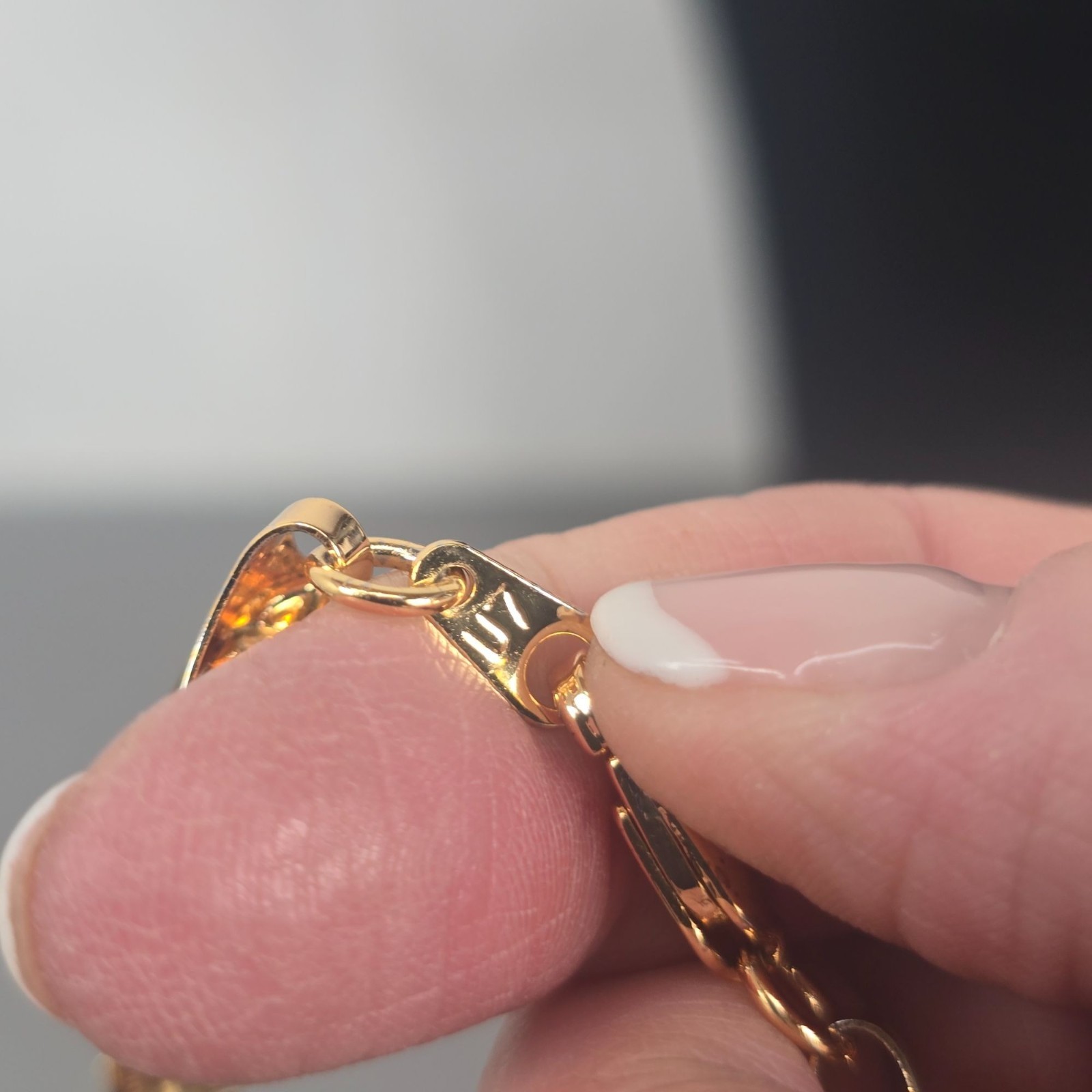 Cool 12K Gold-Plated Miami Cuban Chunky Curb Link Textured Chain Necklace 28″ U7