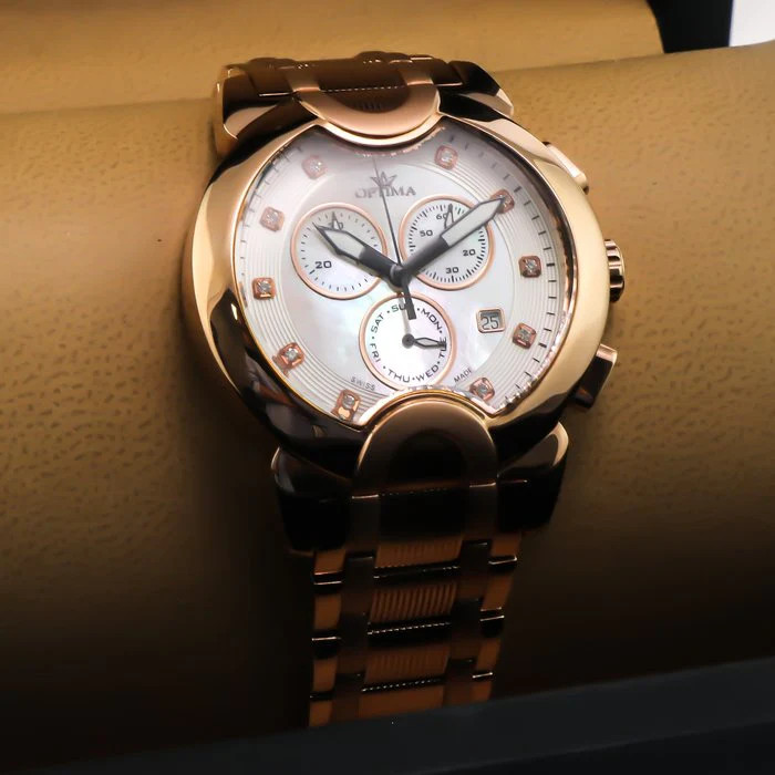Optima – Swiss Made Chronograph – OSC233-RR-7 Quartz Chronograph 45.9 mm