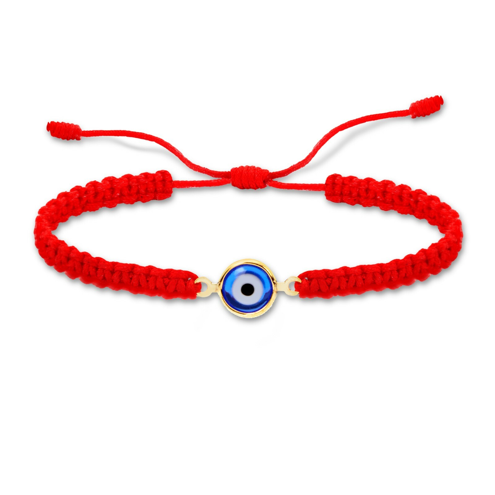 Baby Evil Eye Red Bracelet, Unisex, Goldfilled, Pulsera Bebe, Hilo Rojo