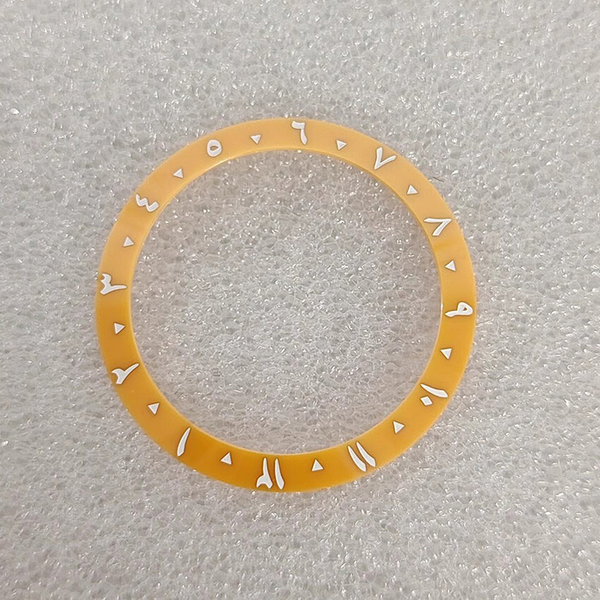 38MM Ceramic Watch Bezel No Luminous Insert Ring Accessory Inner Diameter 30.5MM