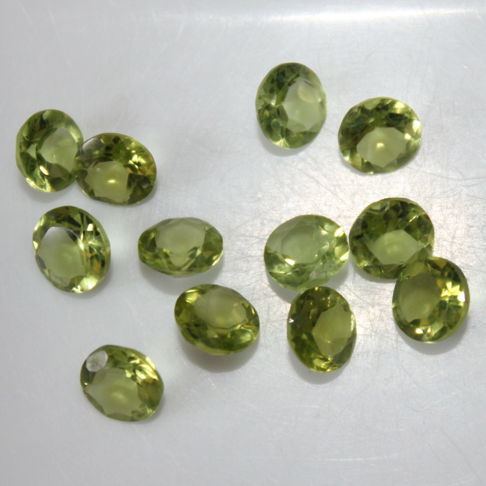 Natural Peridot 2mm, 3mm, 4mm, 5mm & 6mm Round Faceted Loose Gemstone(s)