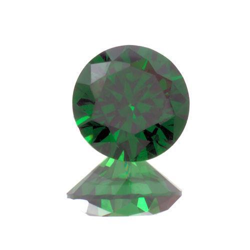 (1.5mm – 10mm) Round AAA Green Cubic Zirconia **View Video**