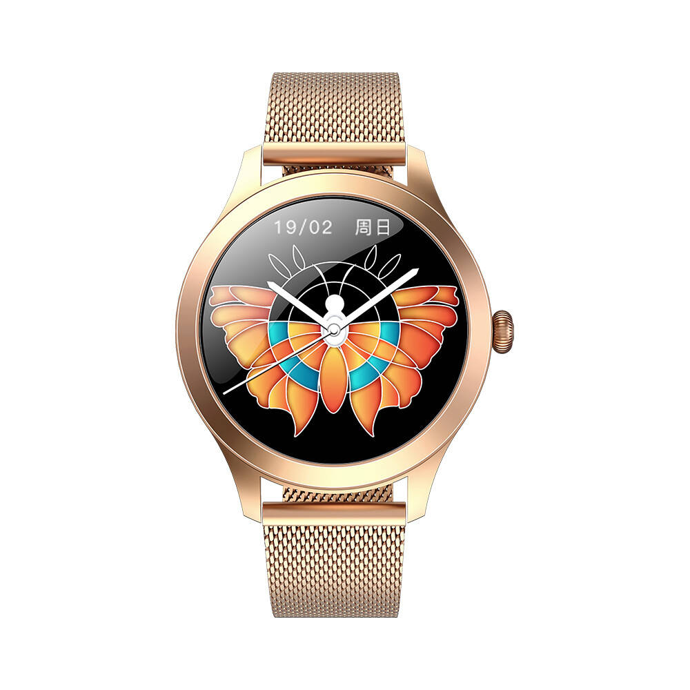 Women Girls Female Bluetooth Smart Watch Fitness Watch Steps Counter Wristwatch