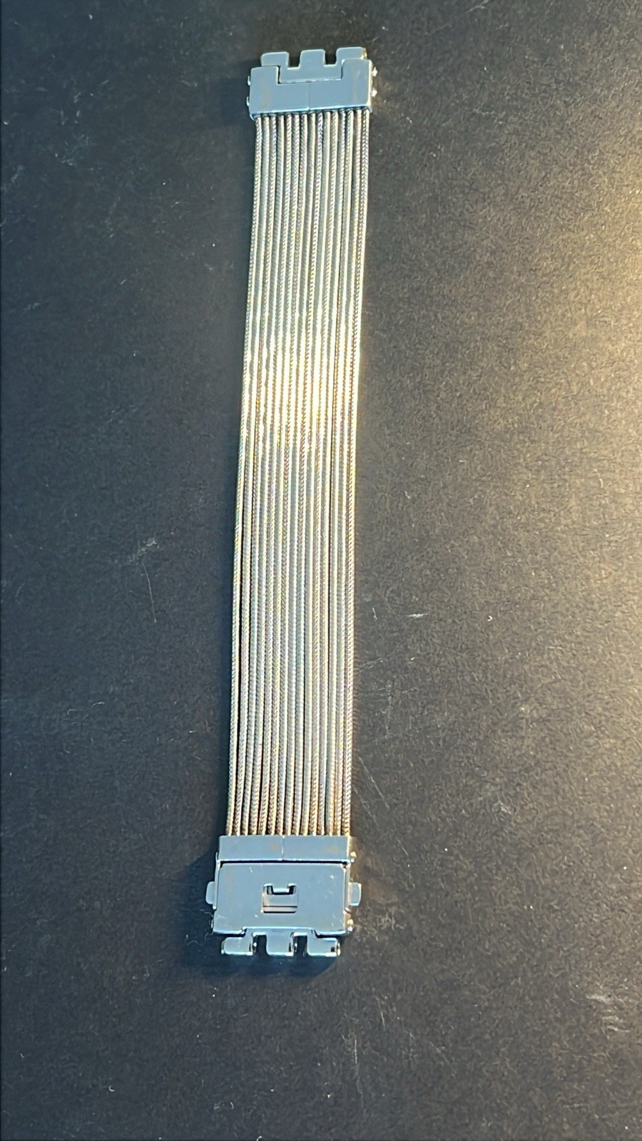 Rare Swatch Watch Strap Band 2001 Meshstream Skin Sterling Silver SFK132 925
