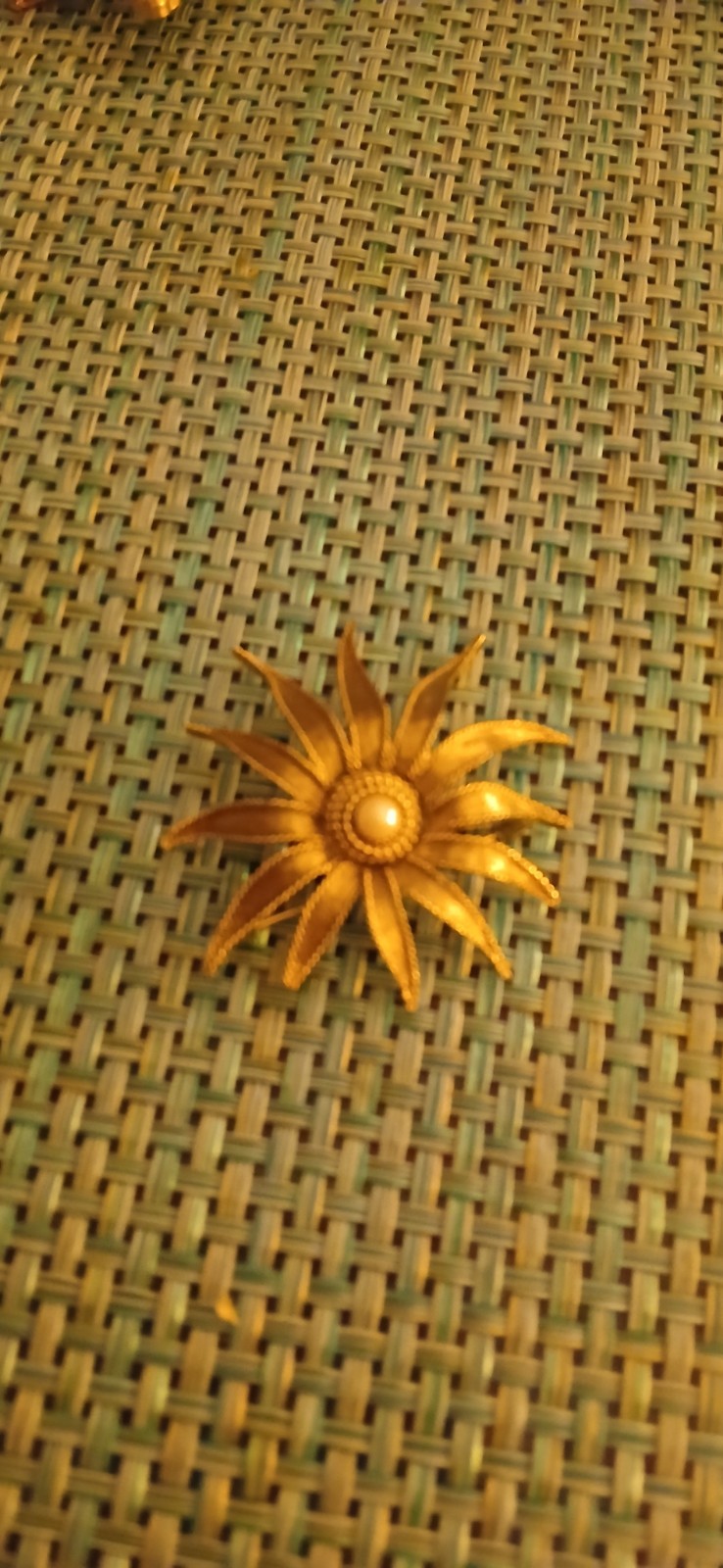 Patriotic Sarah Coventry1970s brooch Celebrate USA 250 plus 1950s Boucher Gold