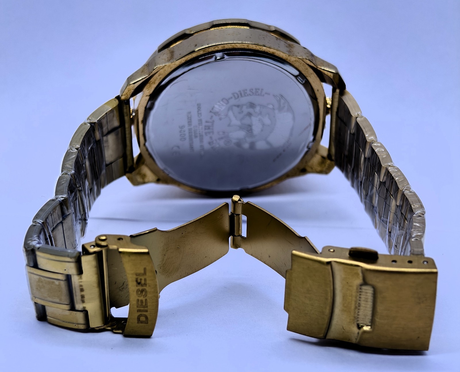 Amazing DIESEL 5 Bar Silver Dial Quartz Analog Dial Men’s wrist Watch Free Ship