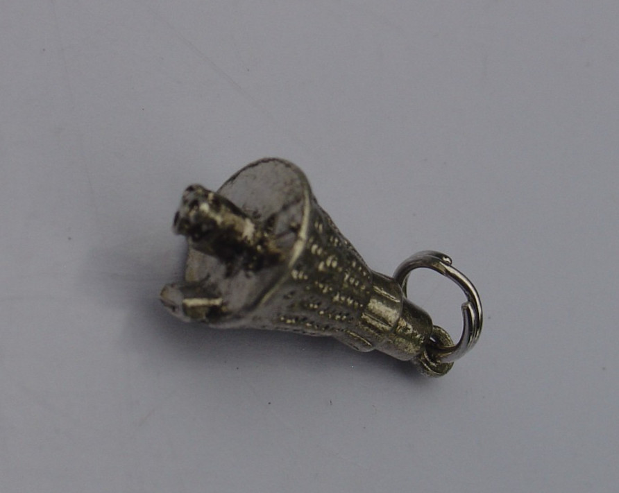 Vintage Silver Tone Charm Apollo ? Space Capsule NASA