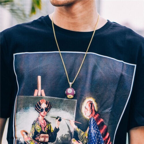 Men’s Fransco Box Chain 2mm to 6mm 16″ to 30″ Gold Plated Hip Hop Jewelry