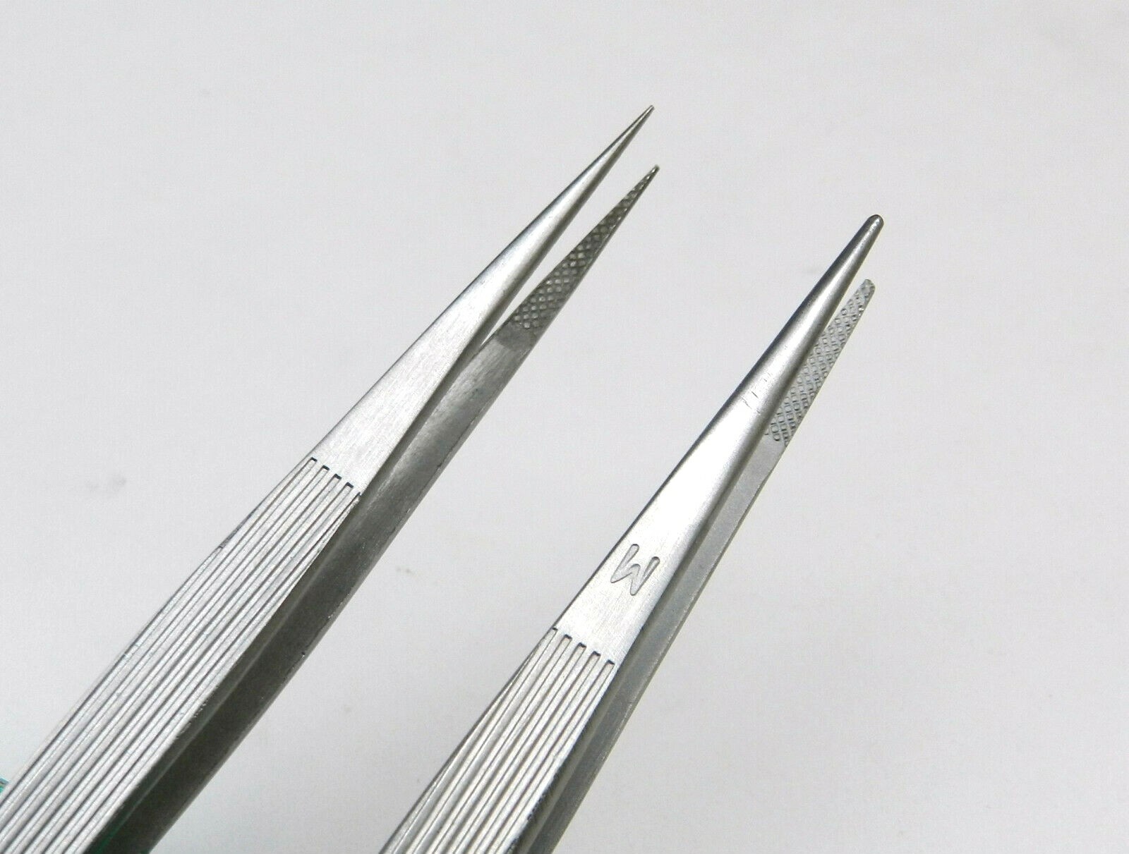 Gemstone Tweezer 6-1/2″ Fine Tip Diamond Melee Tweezers Fine Tipped Matt Finish