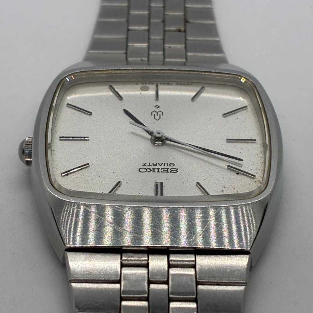 Seiko Quartz 7830-5030,new battery,working condition,item number2444 From Japan