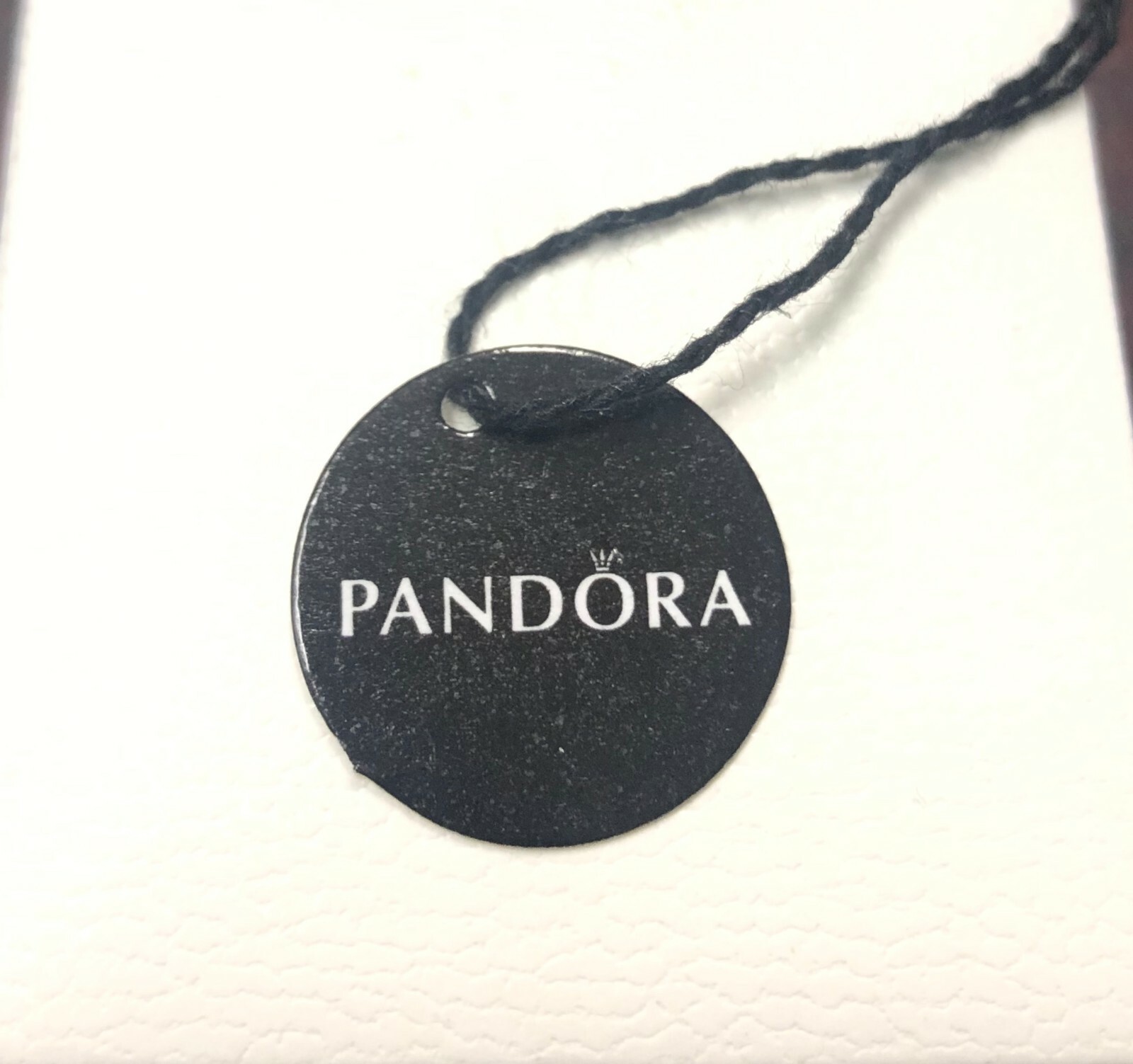 Pandora Snow White Bow Ring #193652C01 +GIFT BOX +POLISH CLOTH
