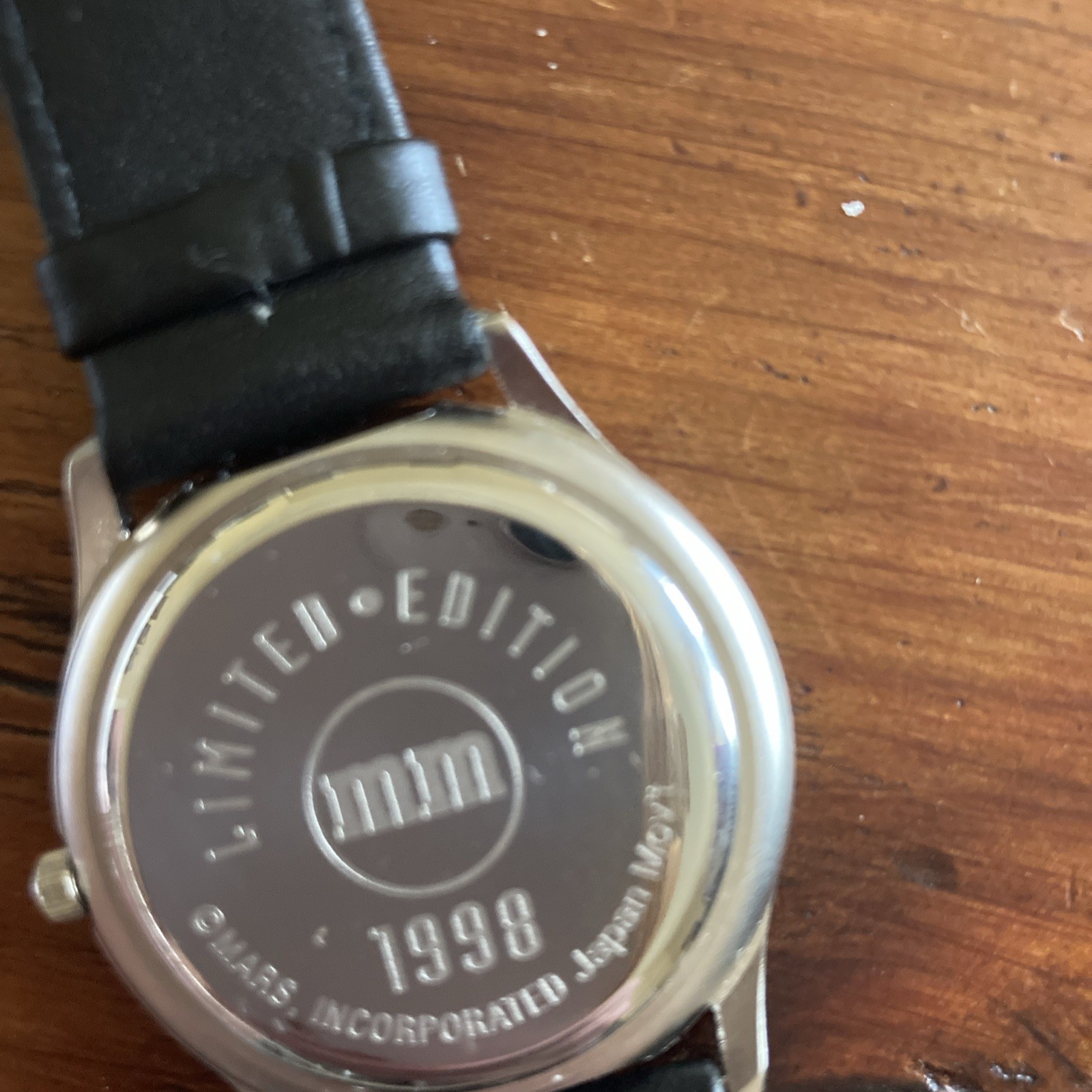 M&M’s Official Candy of The New Millenium Watch Limited Edition 1998 New Battery