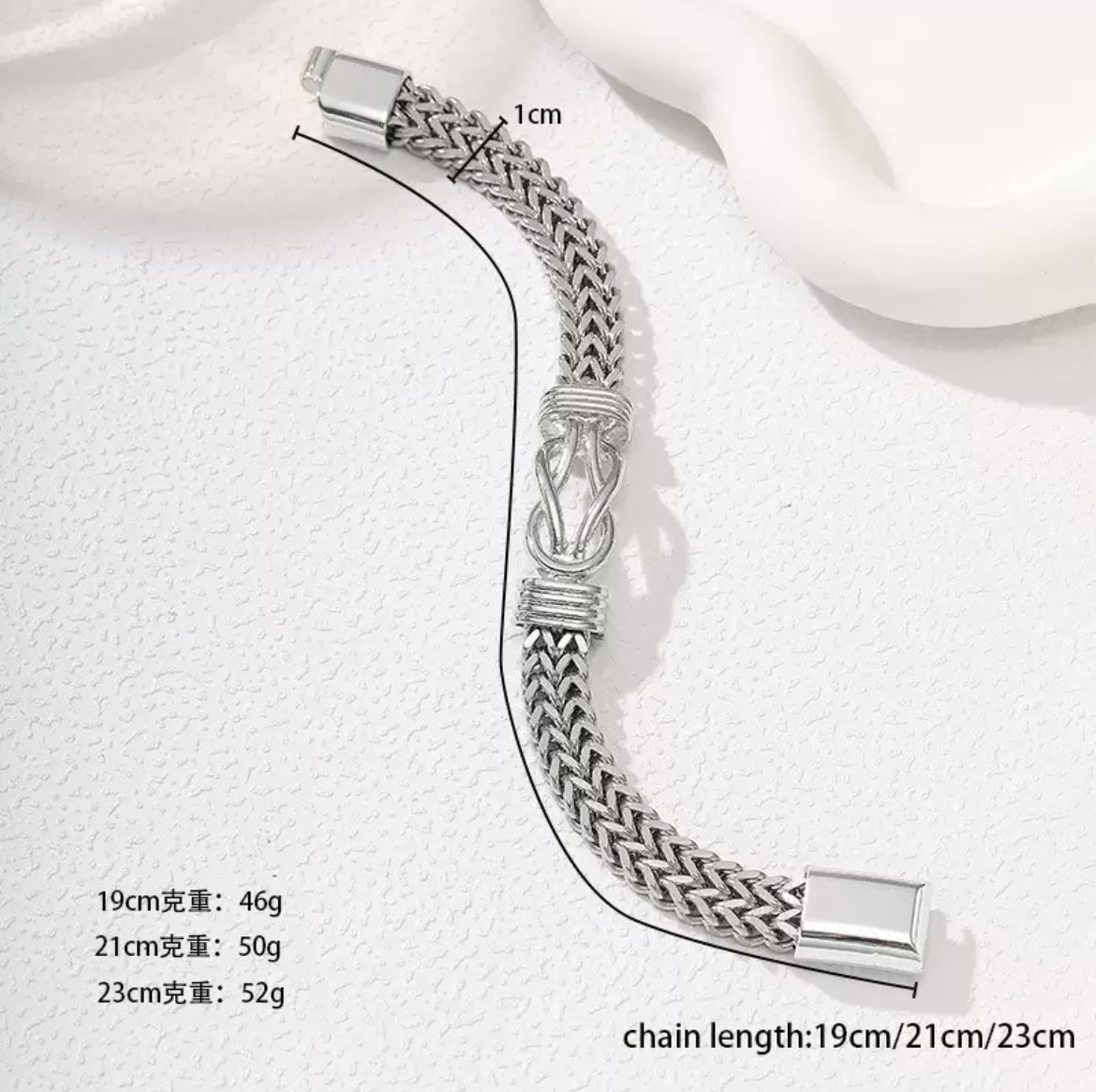 Knot Bracelet Gifts for Men Stainless Steel Bracelets Daily Wear Premium