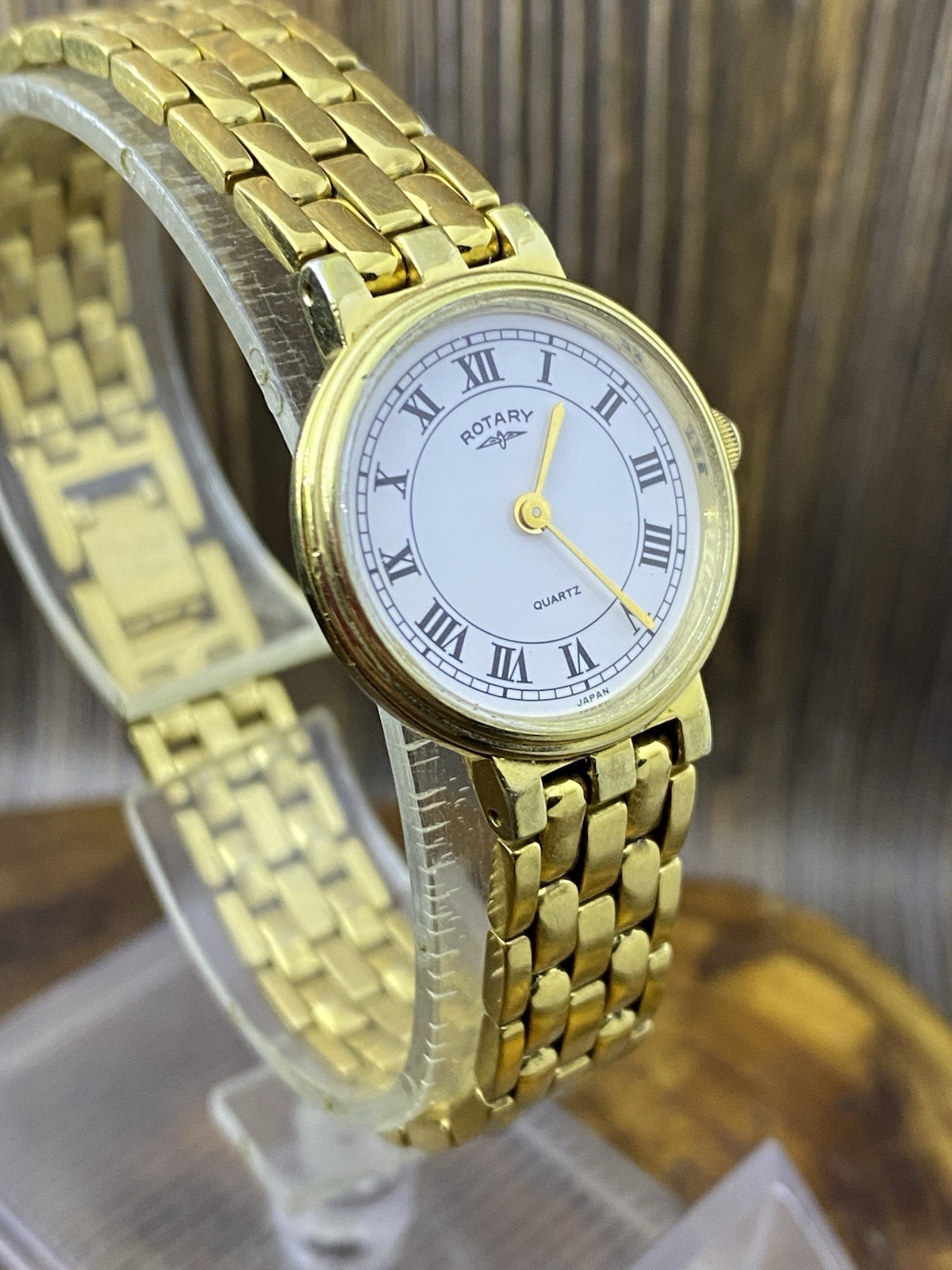 RARE UNIQUE Women’s SWISS Vintage 90’s Quartz Watch ROTARY #8956