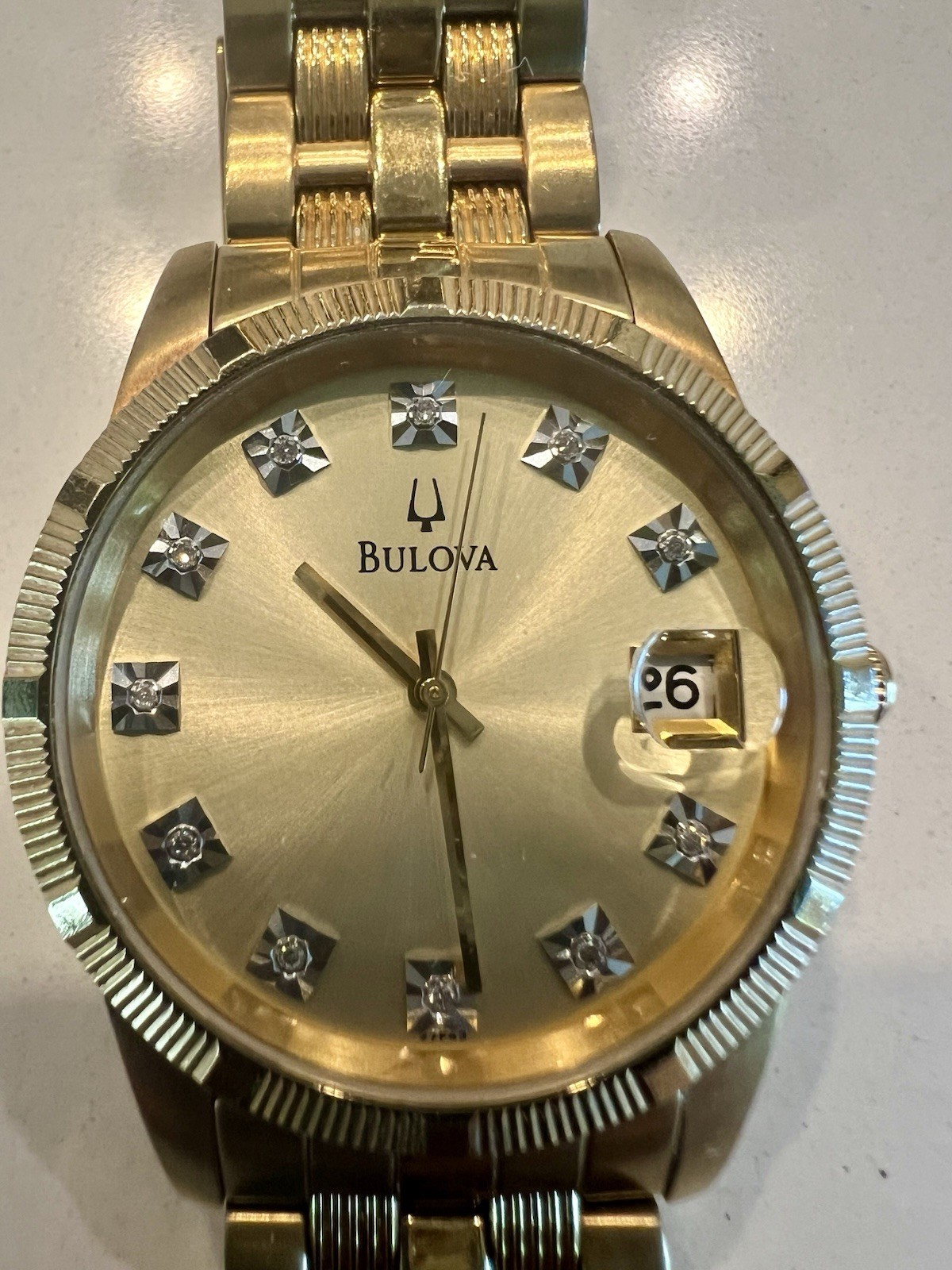 Nice 2006 Bulova Unisex Date Watch