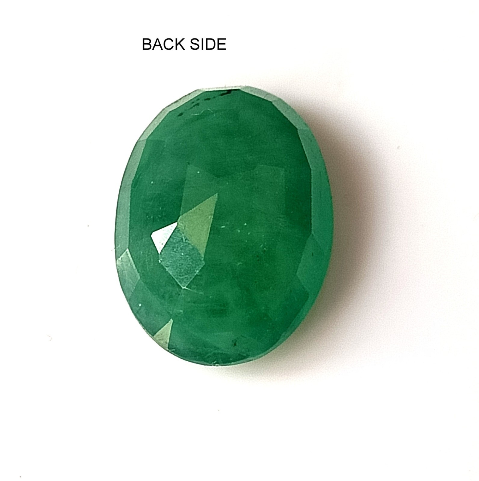 9.35 Carat Natural Untreated Emerald Oval Cut Faceted Loose Gemstone 12.3X16.4mm