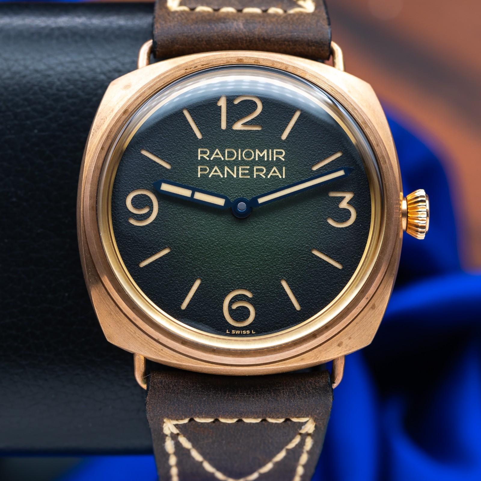 PANERAI Radiomir Bronzo Green Dial Manual Wind 47mm PAM00760 PAM 760