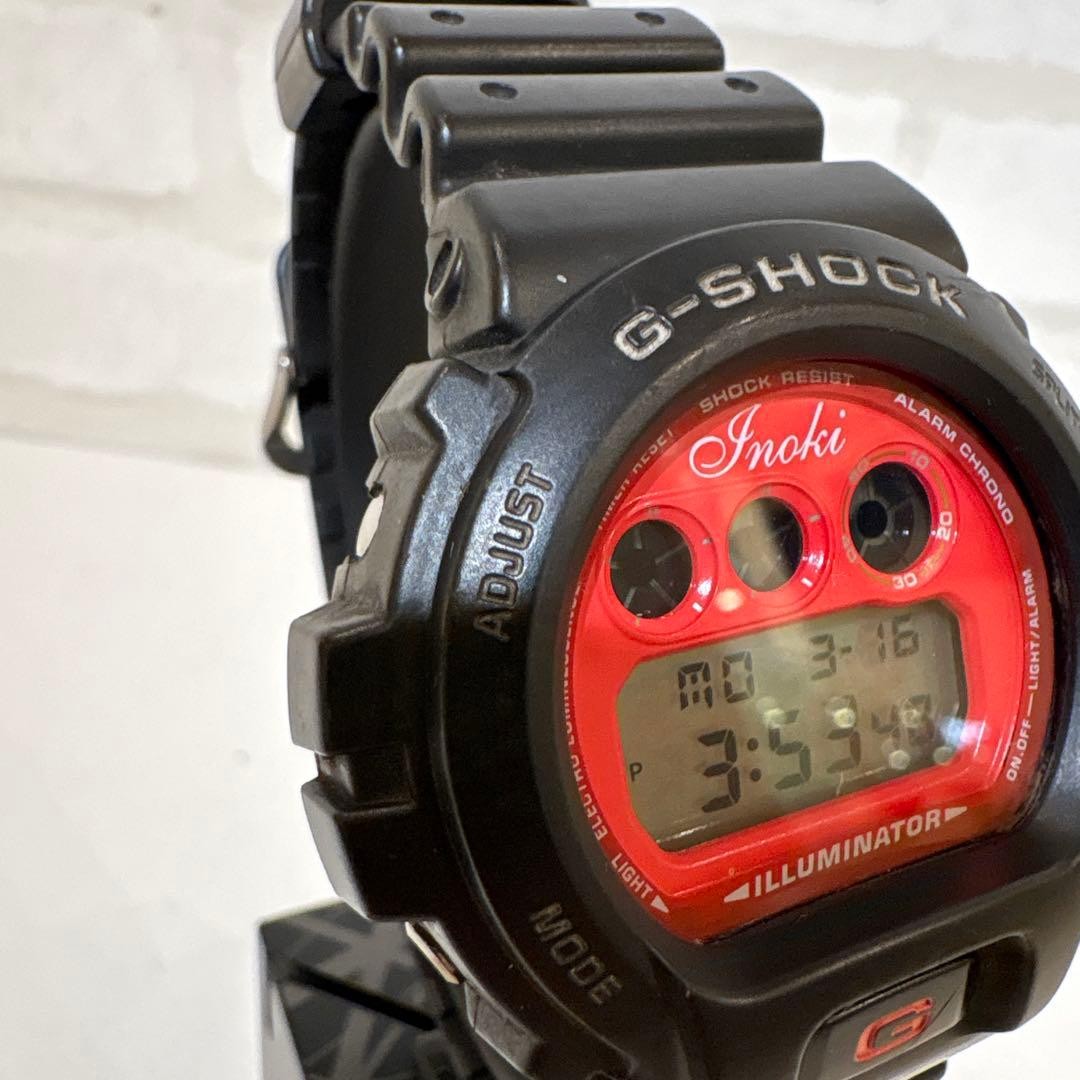 CASIO G-SHOCK DW-6900BIN x Antonio Inoki Rare Collab